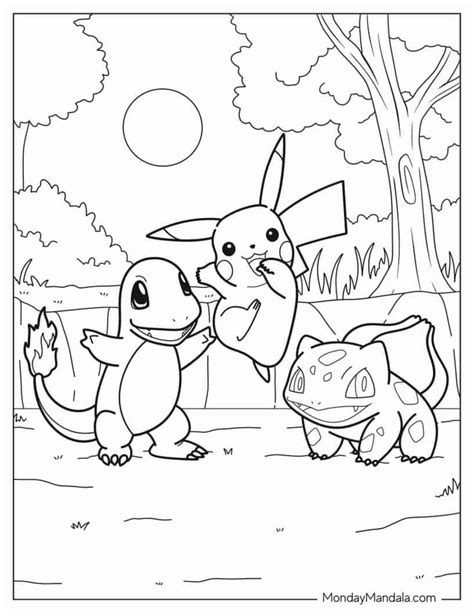 pokemon.coloring page|Free Pokemon coloring pages